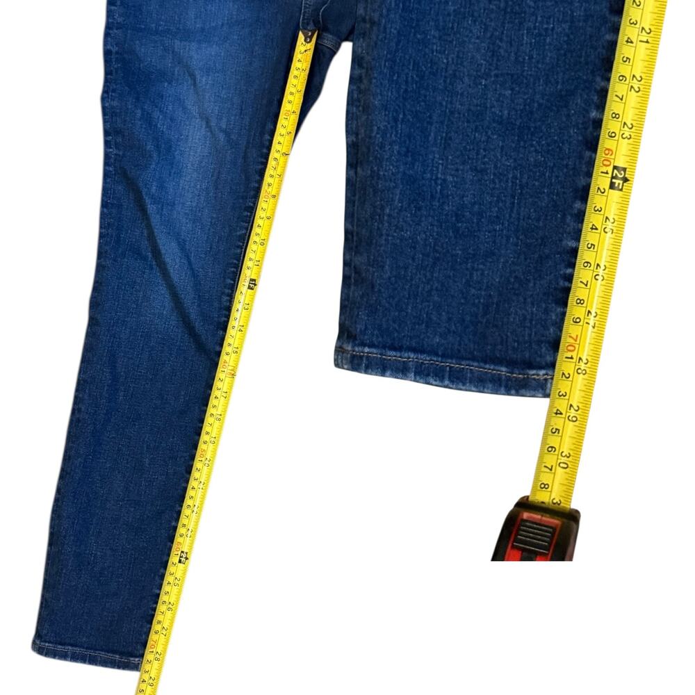 Madewell Curvy High Rise Skinny Blue Jeans Size 30 - Picture 3 of 3